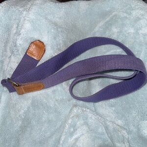 Vintage Patagonia Tech Web Belt Blue Cotton